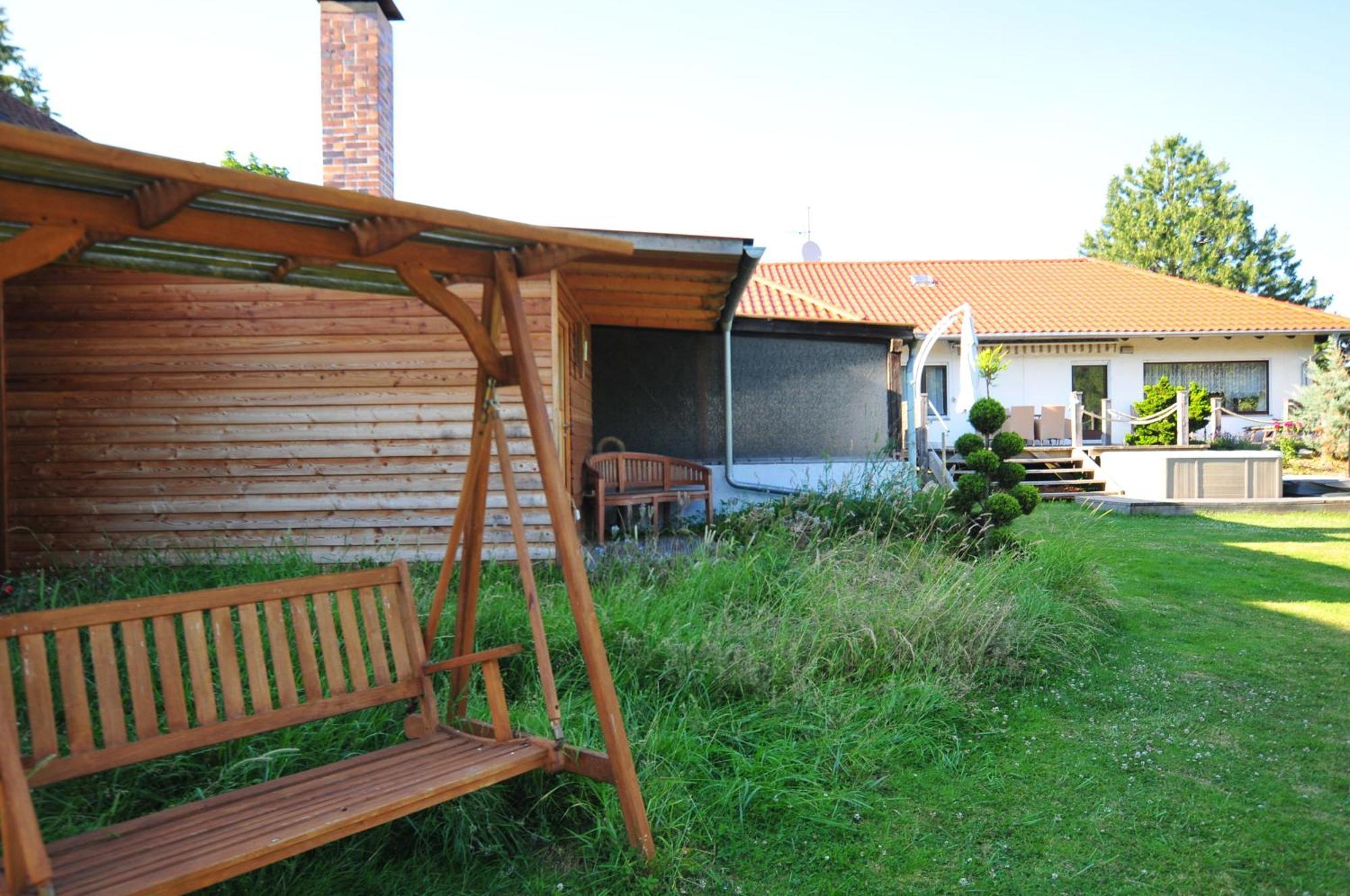 Ferienhaus Muehlblick Oberdachstetten Buitenkant foto